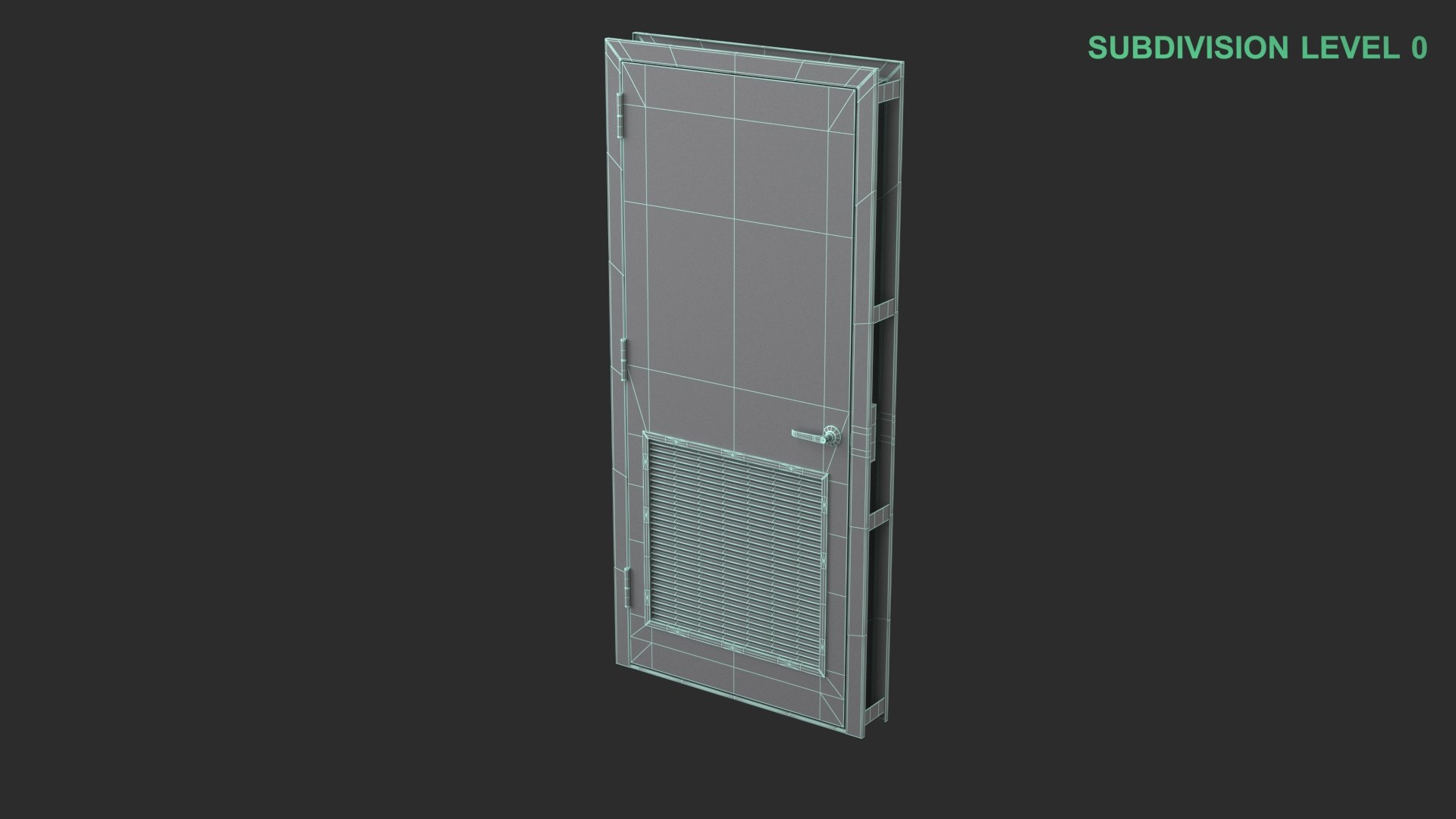 3D Metal Door model https://p.turbosquid.com/ts-thumb/Jf/L4MRtY/VM/wireframe_0007/jpg/1742847522/1920x1080/fit_q87/fa2b58c86e8a1695cb1df3ca8b2876ff2c4e7387/wireframe_0007.jpg