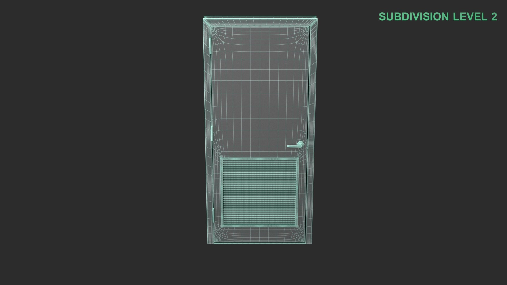 3D Metal Door model https://p.turbosquid.com/ts-thumb/Jf/L4MRtY/im/wireframe_0002/jpg/1742847520/1920x1080/fit_q87/e39ee8d00f1d1bc4a81221c7f329b42a799946fa/wireframe_0002.jpg