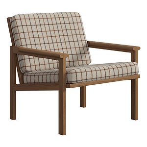 3D Capella Armchair model