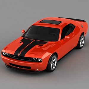 challenger 3d model