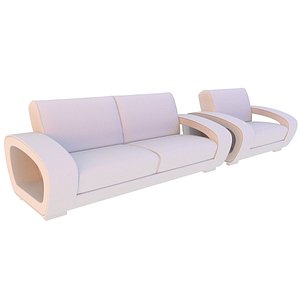 3D Modern Sofa Chair  11