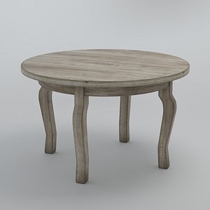 table wood woo 3D