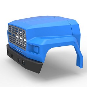 Nose for Vintage School bus Scale 1 to 25