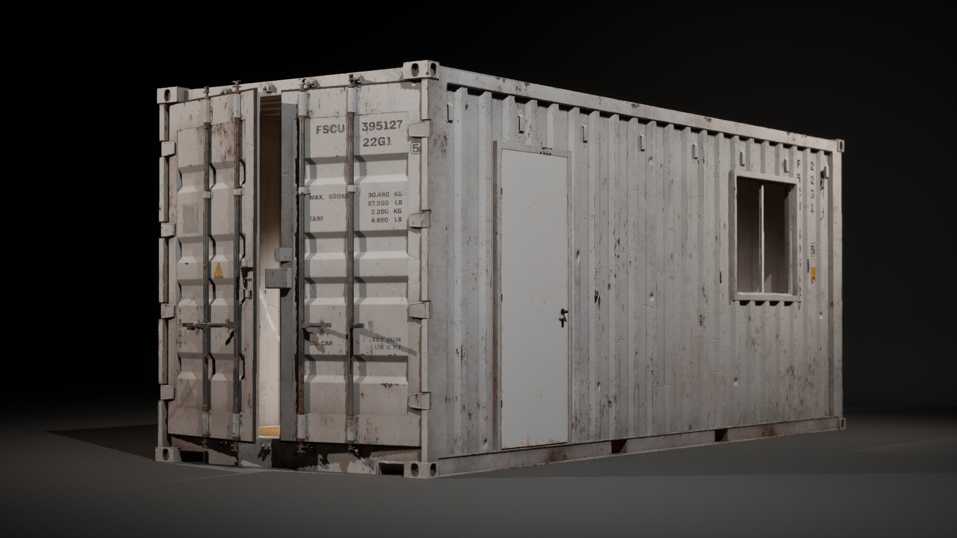 Modular Container Set 3D Model - TurboSquid 2387067