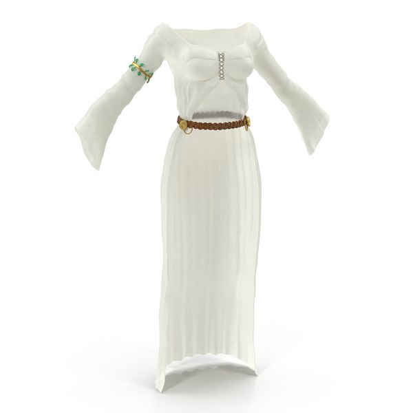 Roupa Medieval Feminina Modelo 3D Modelo 3D TurboSquid 912780