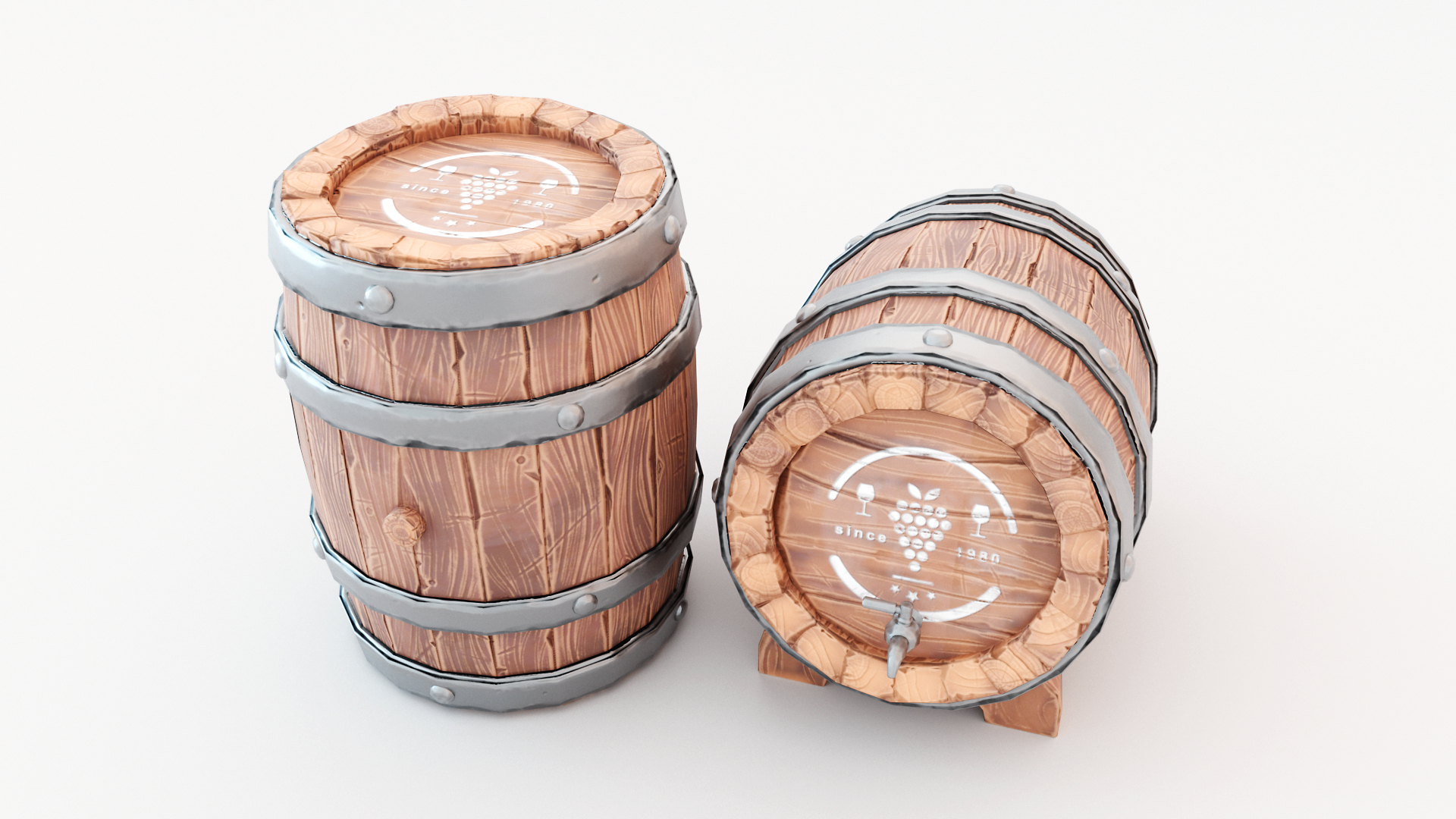 3D Model Barrel - TurboSquid 2093759
