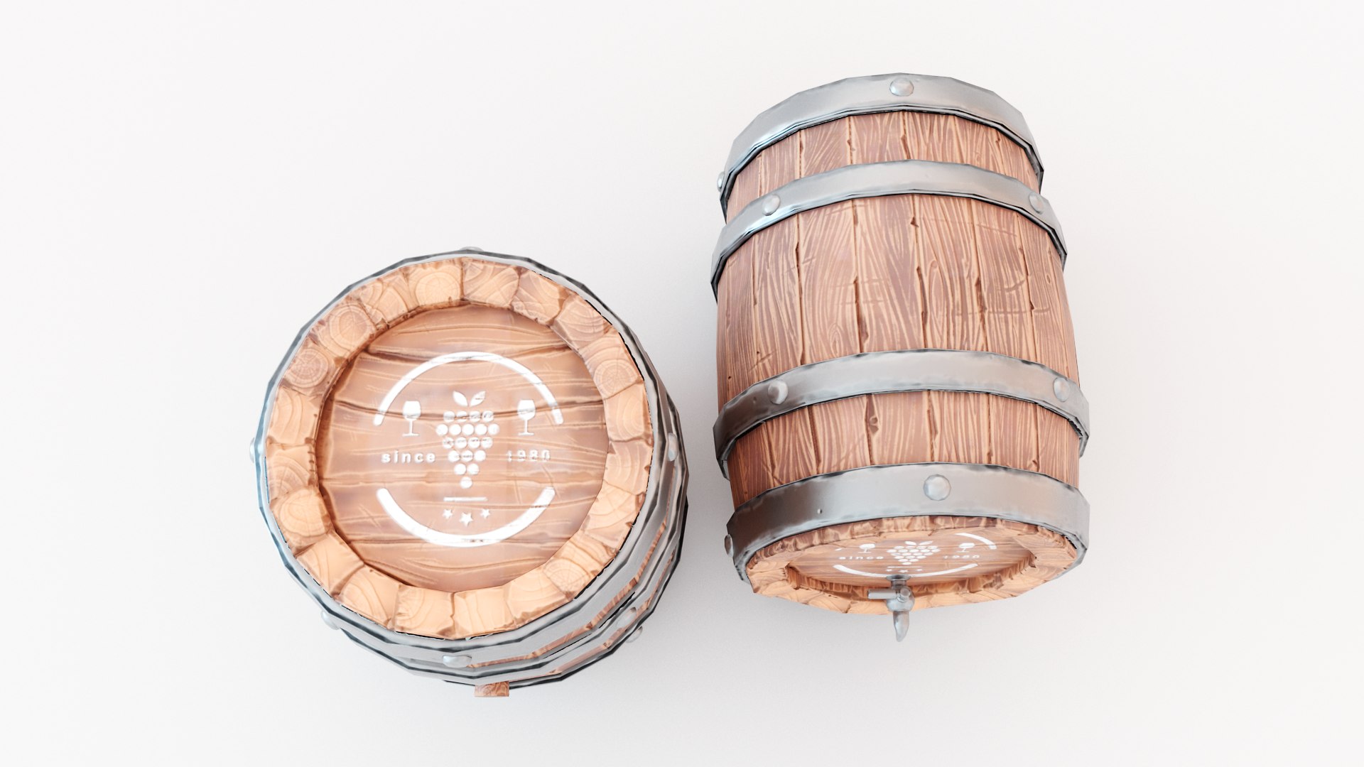 3D Model Barrel - TurboSquid 2093759