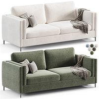 Four Hands Emery Sofa Thames Coal