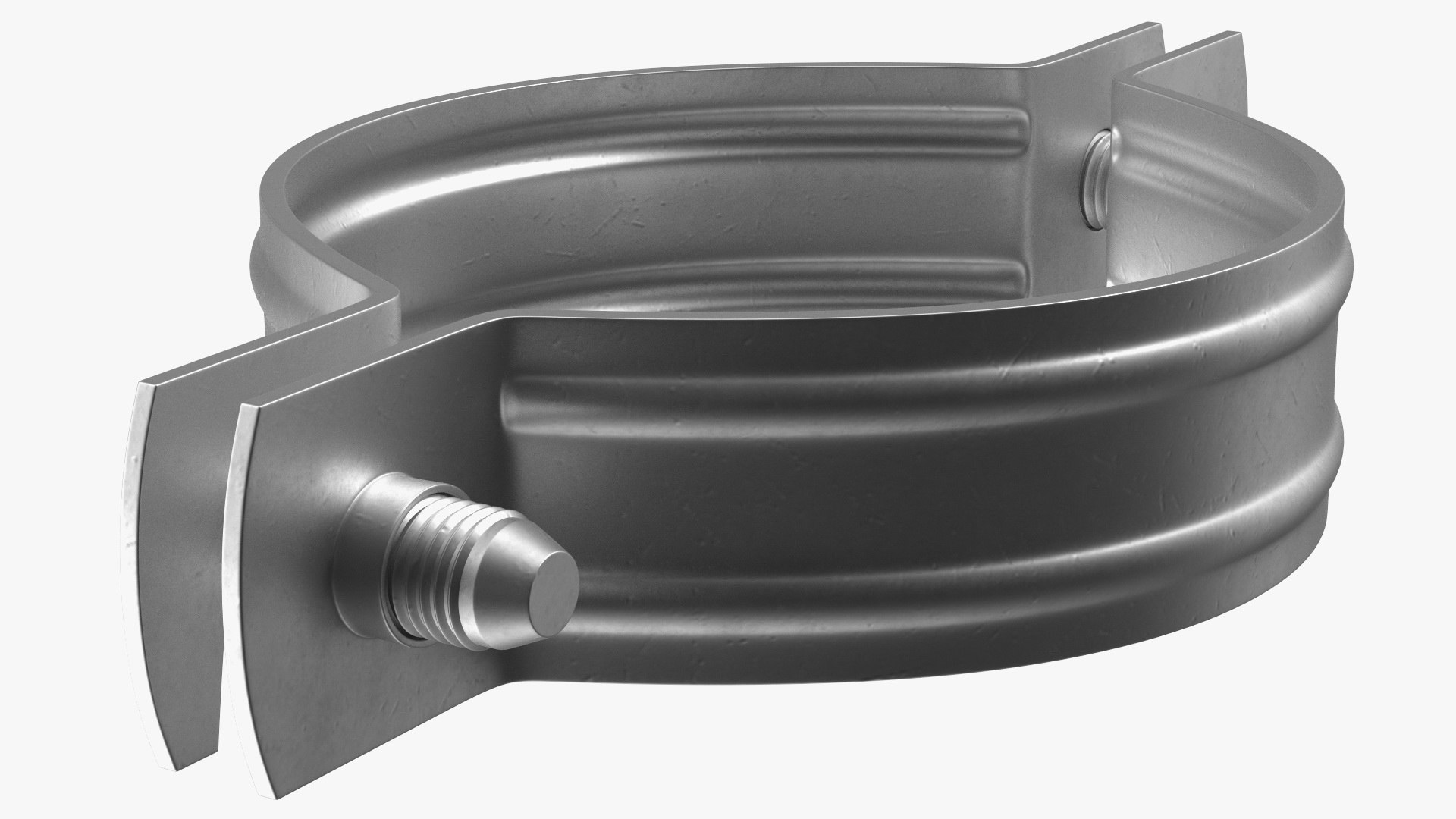 Stainless Steel Pipe Clamp 3D model TurboSquid 1785454