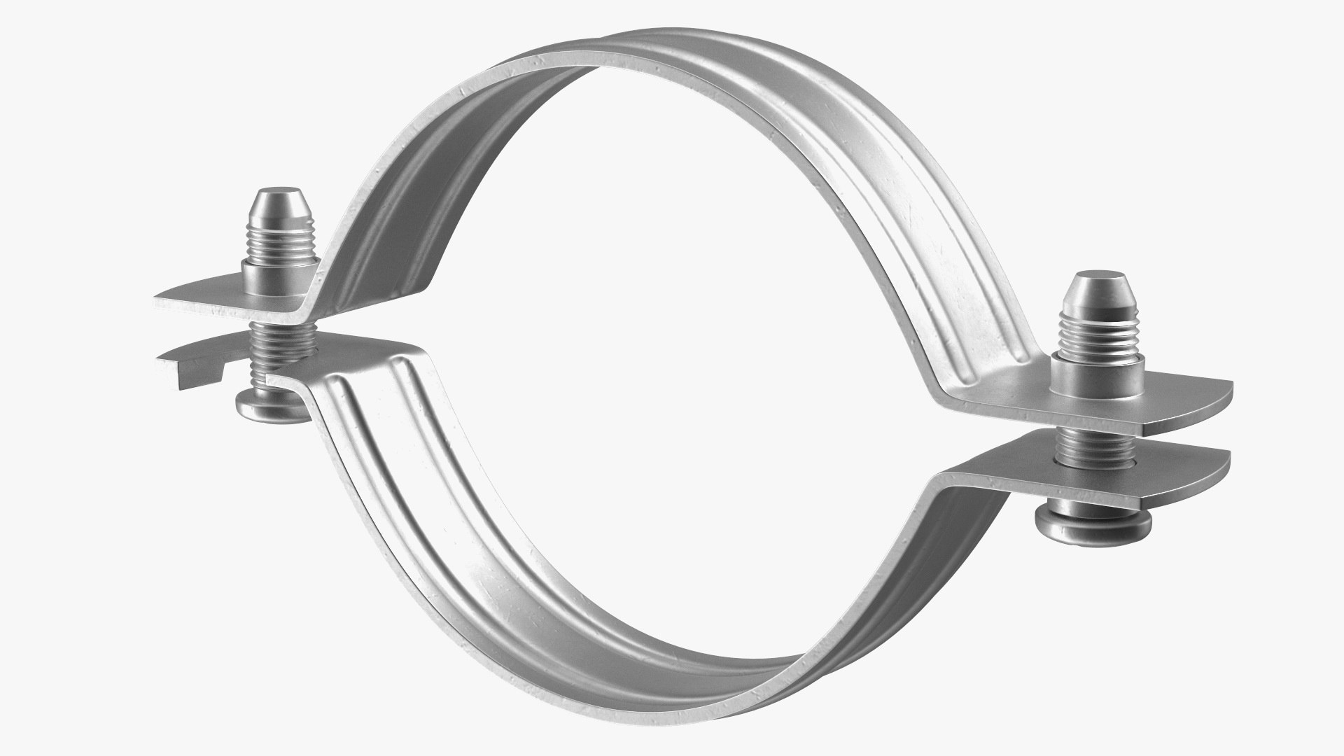 Stainless Steel Pipe Clamp 3D model TurboSquid 1785454