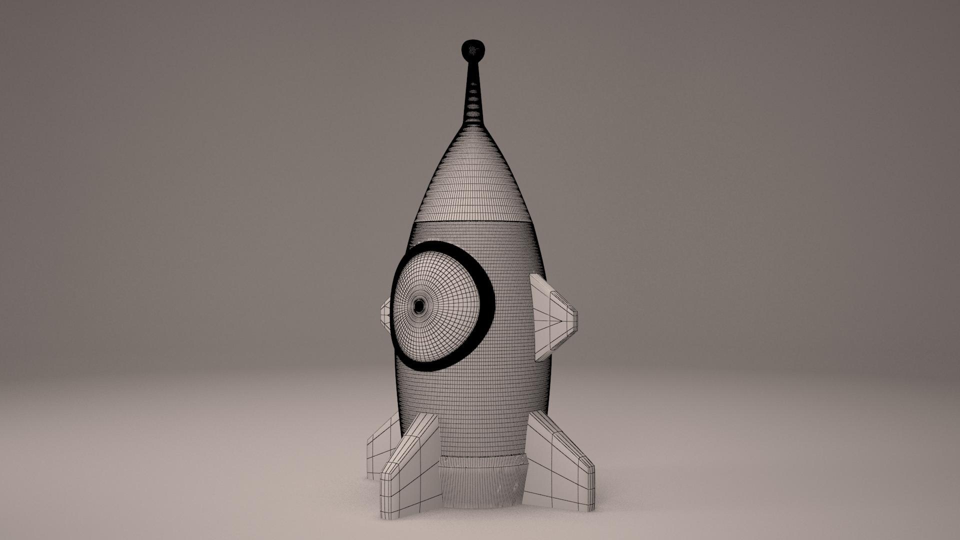 Spaceship Jar 3D Model - TurboSquid 2382083