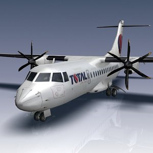 3d model atr 42 42-500