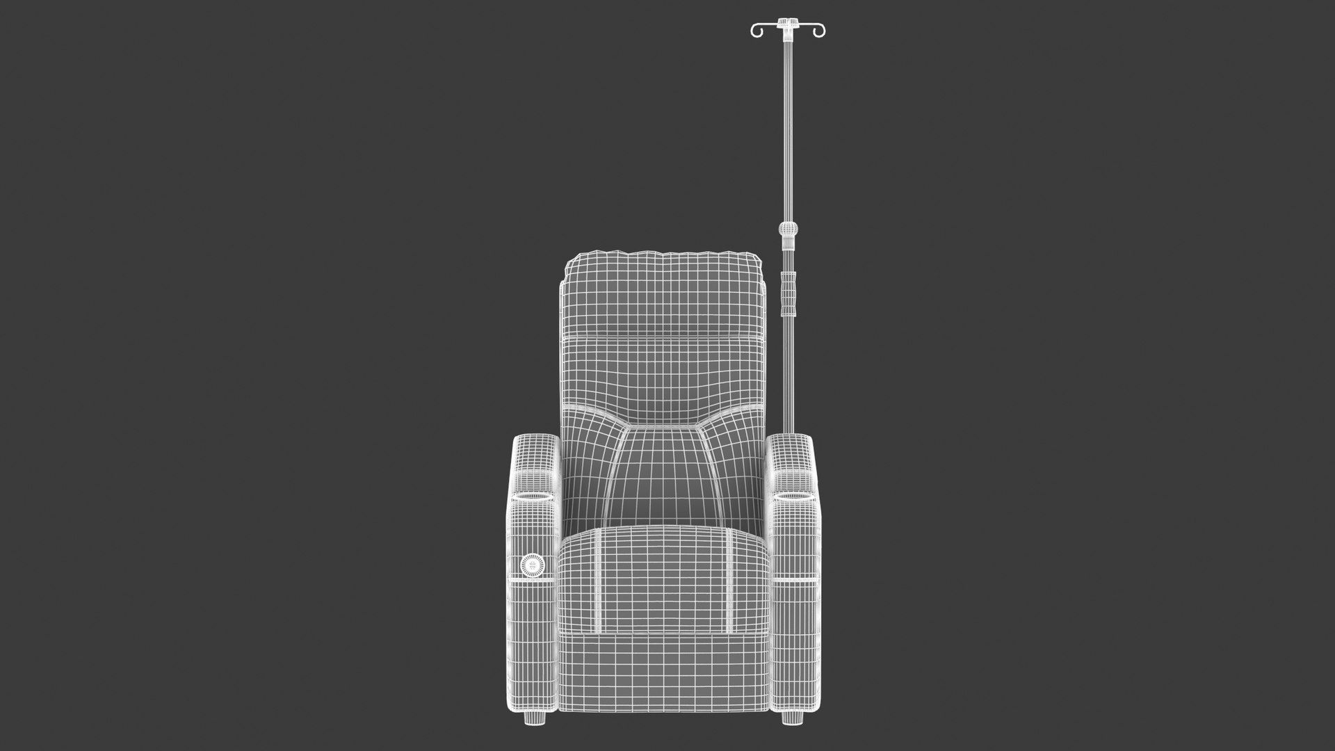 3D Model Medical Infusion Chair - TurboSquid 2372334