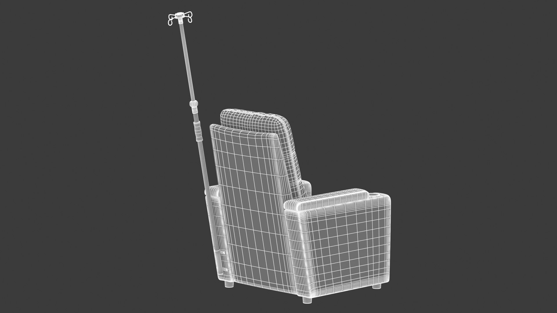 3D Model Medical Infusion Chair - TurboSquid 2372334