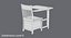 Antique School Desk 02