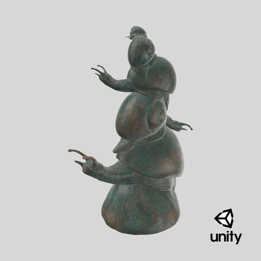 Sculpture Snail 3D Model - TurboSquid 1719516