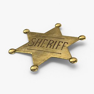 Western Sheriff Badges