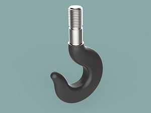 3D model lifting hook