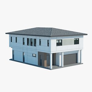 3D model Single Family House C