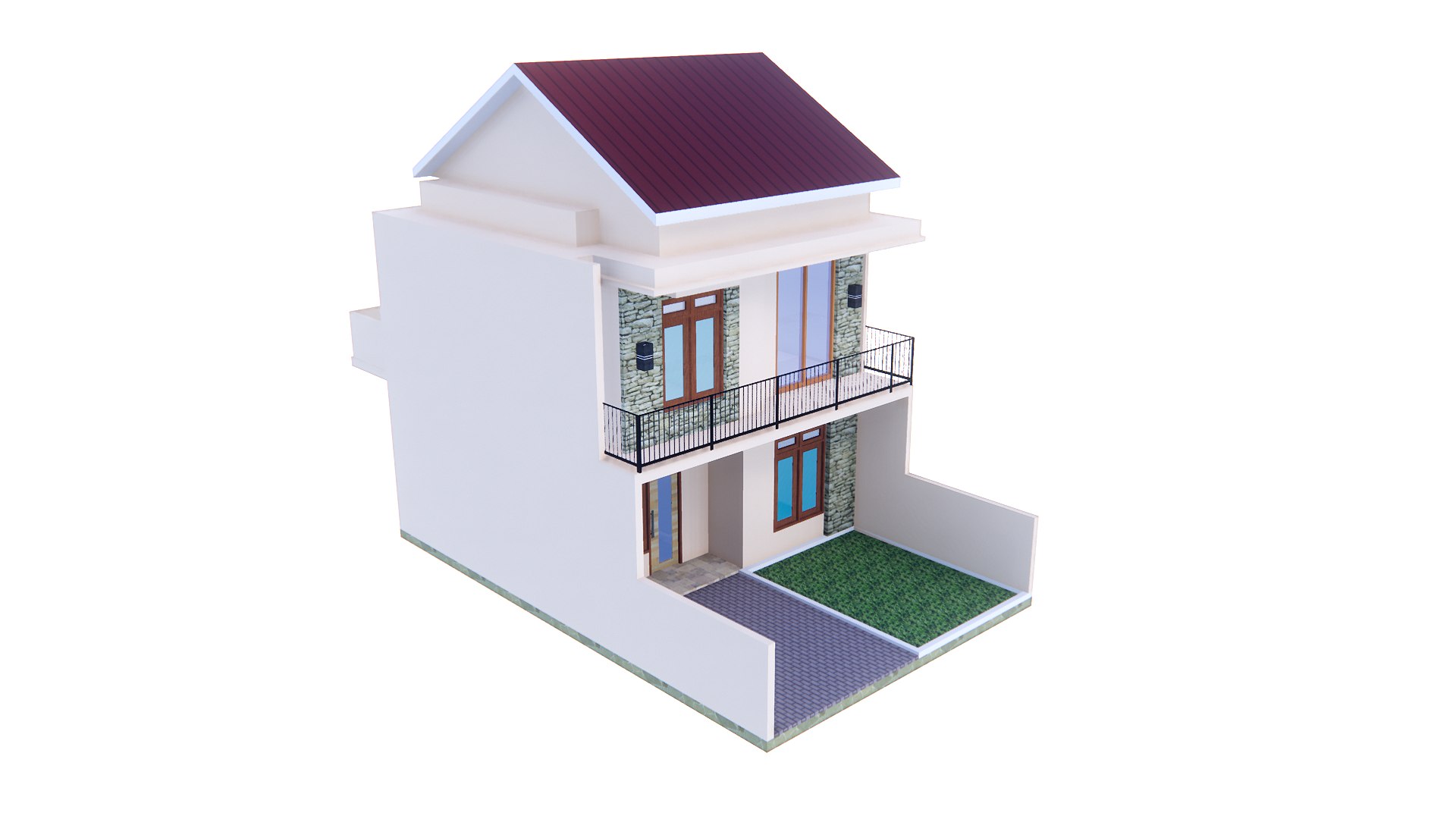 7 X 11 House Concept 3D Model - TurboSquid 2013275