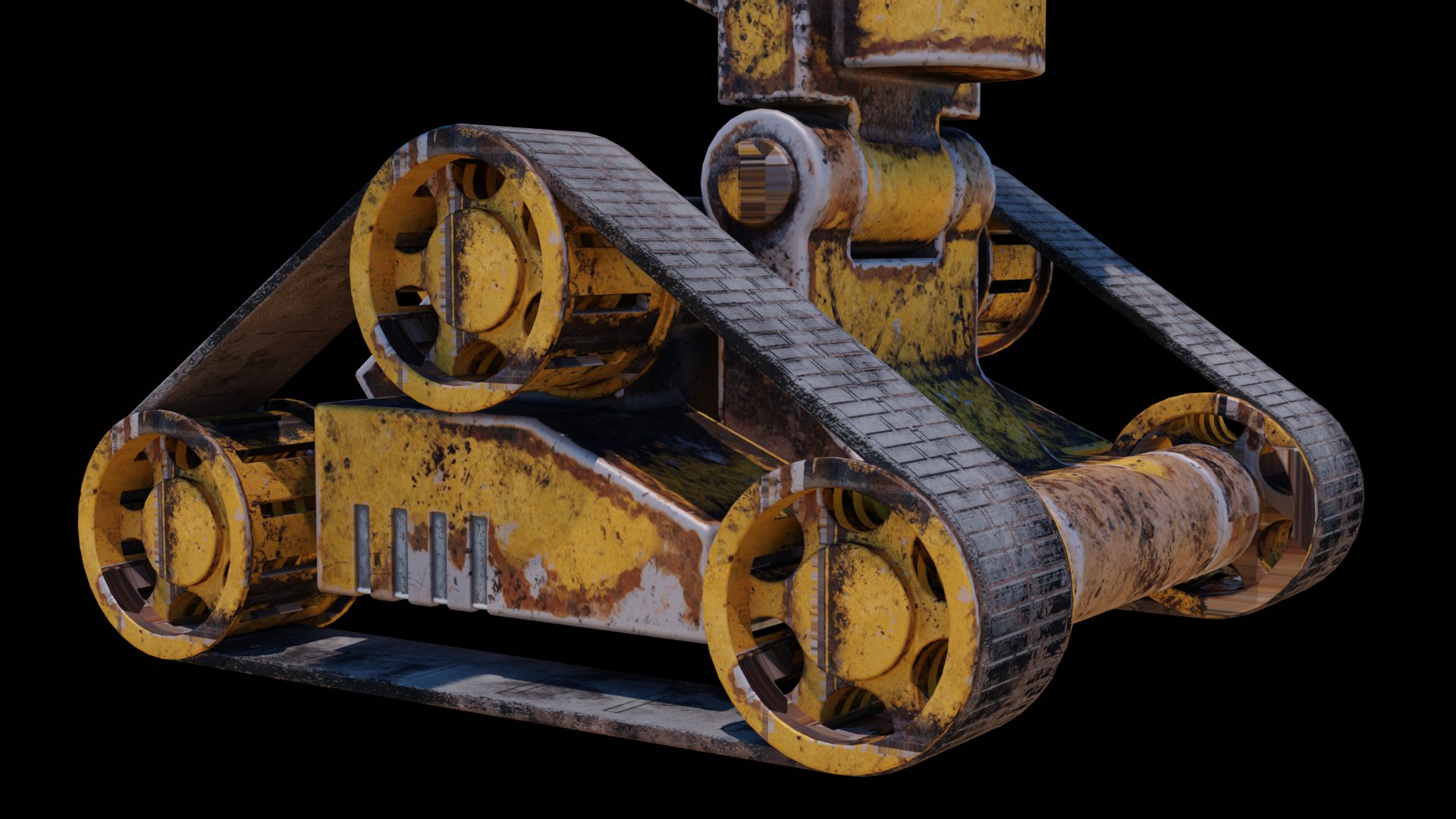 Rusty Robot Model - TurboSquid 2243487