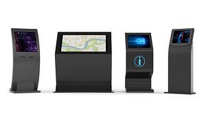 Electronic Kiosk Collection 3D model