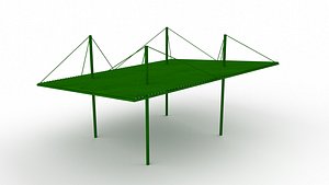 Cable-Stayed Pavilion