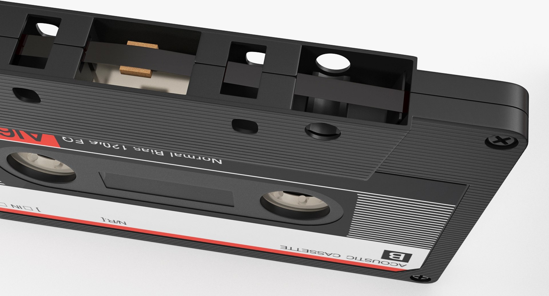 3d Cassette Tape Model - Turbosquid 1253310