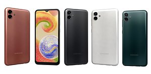 Samsung Galaxy A04 All Colors 3D model