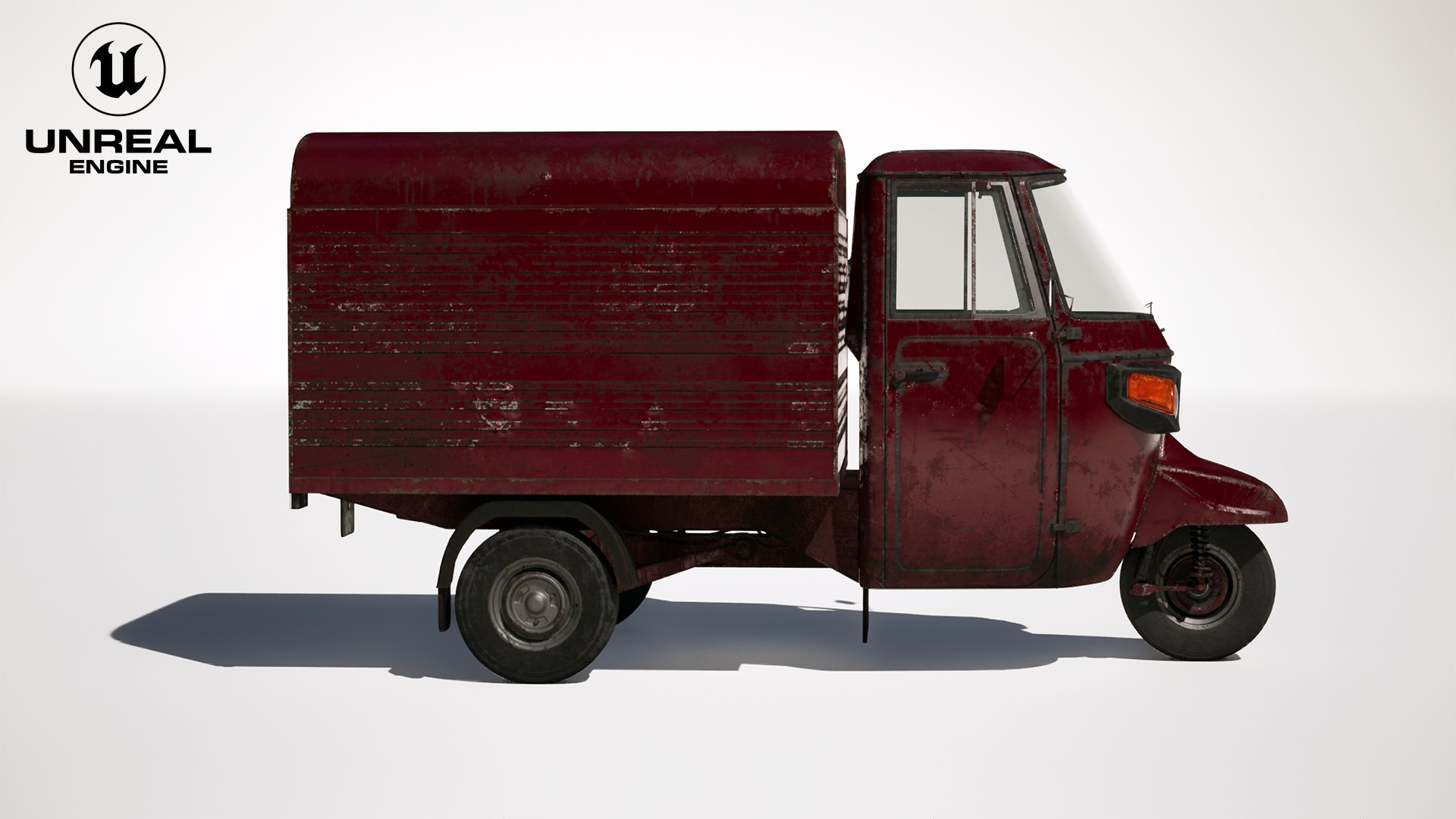 Classic Worn Three-Wheeler Auto Rickshaw Panel Van PBR 3D model https://p.turbosquid.com/ts-thumb/Jg/Dwi4pr/7w/highresscreenshot00002/png/1790792479/1920x1080/fit_q87/ba15cad423ff8bab5f60101fc020625cc891846d/highresscreenshot00002.jpg