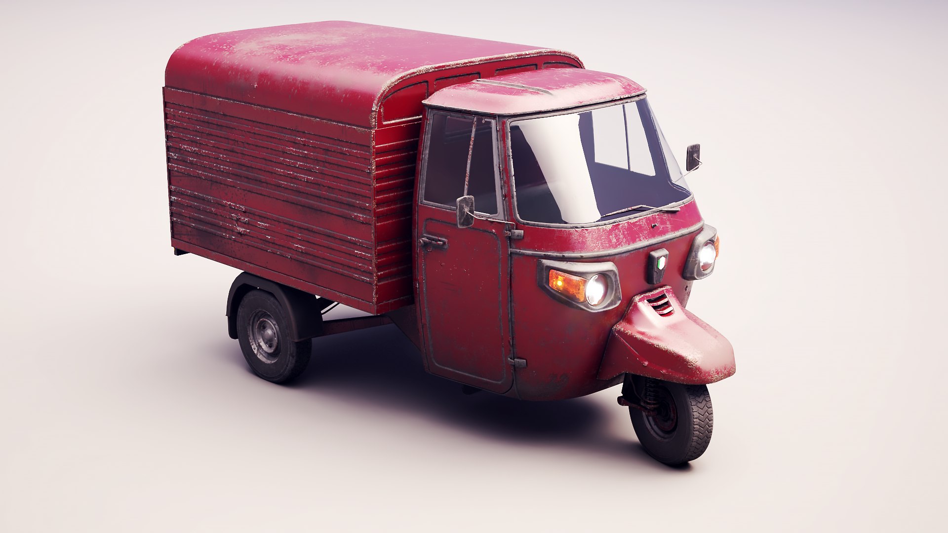 Classic Worn Three-Wheeler Auto Rickshaw Panel Van PBR 3D model https://p.turbosquid.com/ts-thumb/Jg/Dwi4pr/86/ape_classicvanworn_0006/png/1790792473/1920x1080/fit_q87/5c33a5188844e5c9b6eae1f139b8b11dd866859f/ape_classicvanworn_0006.jpg