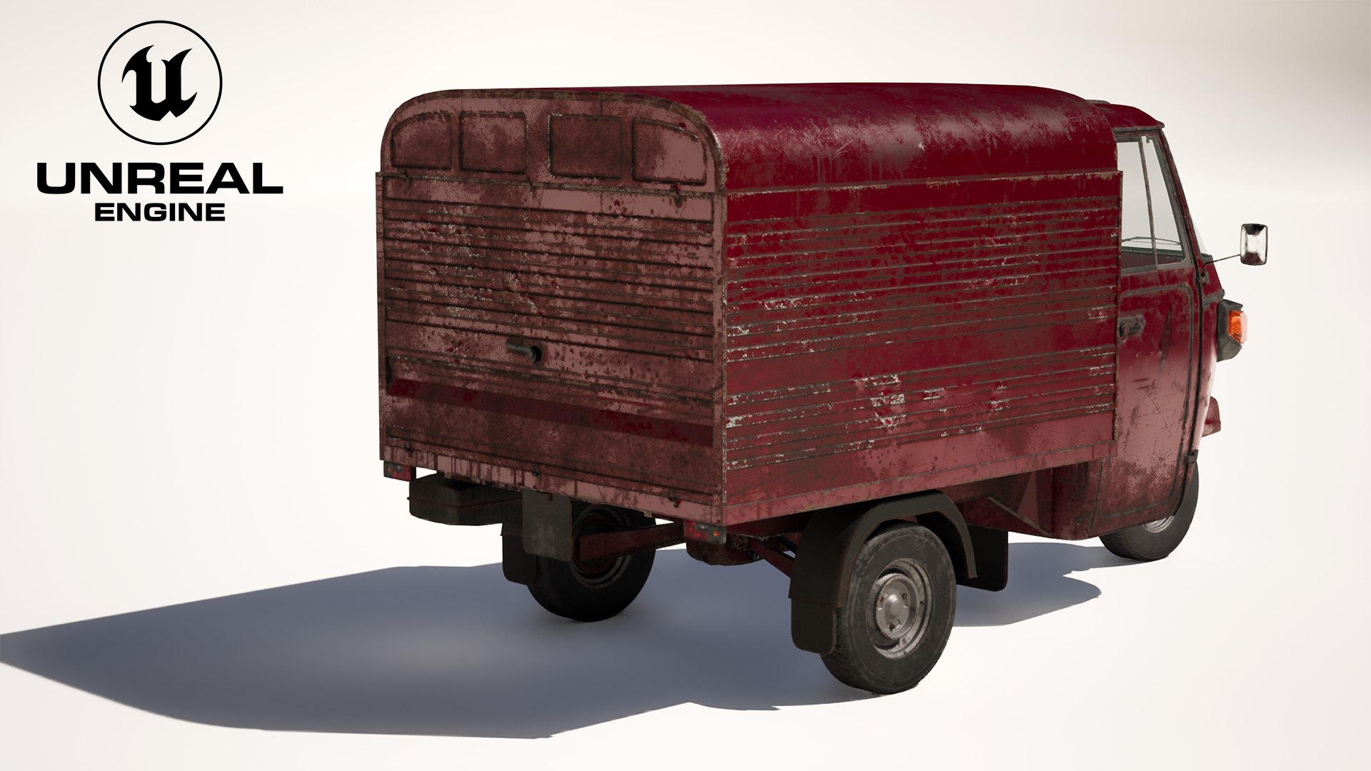 Classic Worn Three-Wheeler Auto Rickshaw Panel Van PBR 3D model https://p.turbosquid.com/ts-thumb/Jg/Dwi4pr/LT/highresscreenshot00001/png/1790792526/1920x1080/fit_q87/2d6efe5cef2c39676b172fb1b7cbec8d9273c52a/highresscreenshot00001.jpg