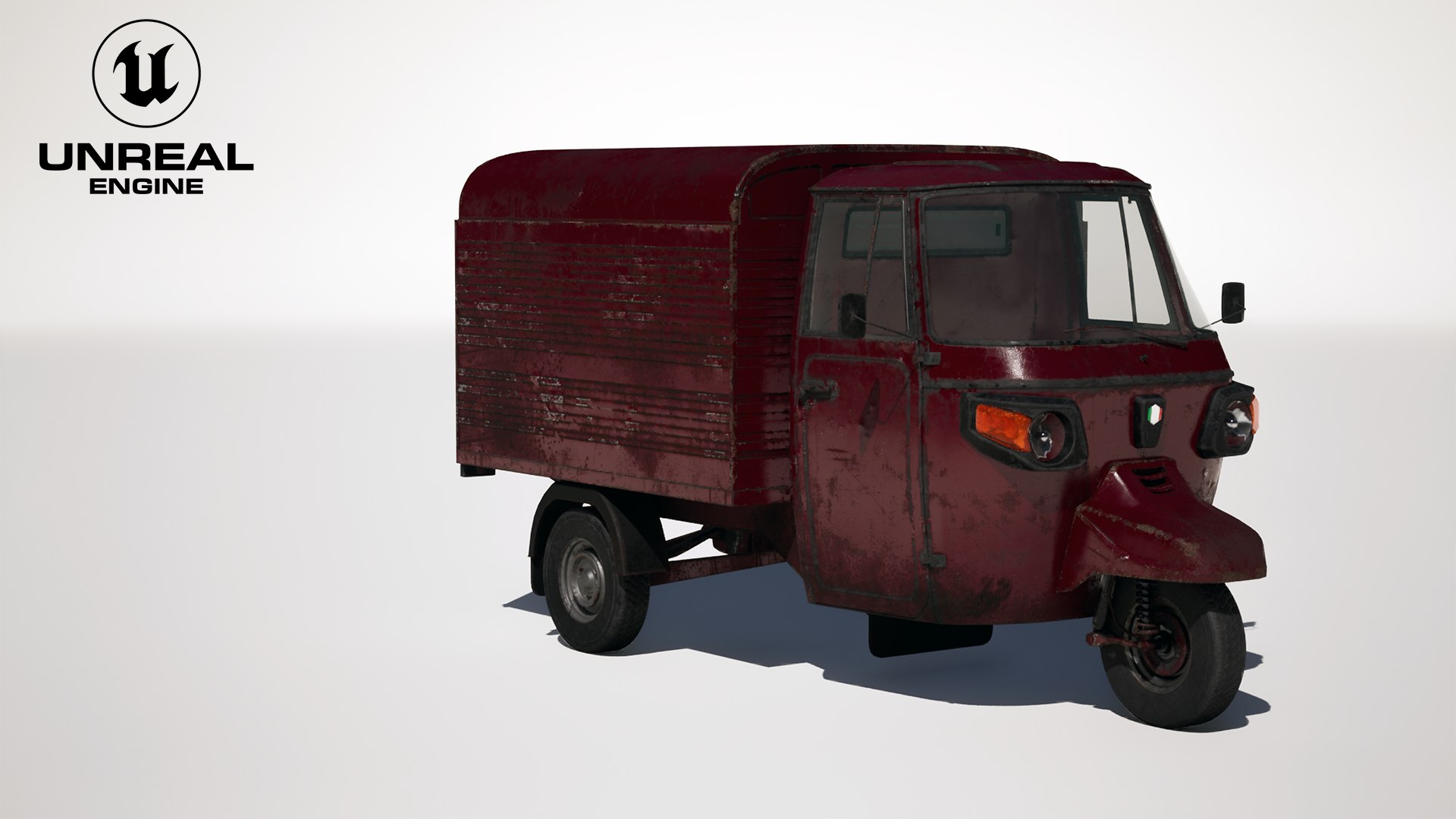 Classic Worn Three-Wheeler Auto Rickshaw Panel Van PBR 3D model https://p.turbosquid.com/ts-thumb/Jg/Dwi4pr/Yy/highresscreenshot00000/png/1790792482/1920x1080/fit_q87/d79cde42dfc0997661cca81a0527c05ce4786403/highresscreenshot00000.jpg