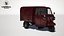Classic Worn Three-Wheeler Auto Rickshaw Panel Van PBR