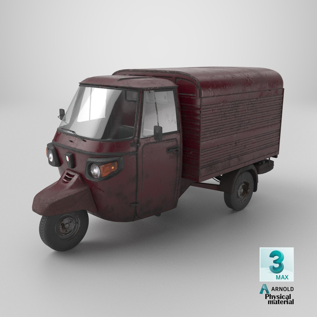 Classic Worn Three-Wheeler Auto Rickshaw Panel Van PBR 3D model https://p.turbosquid.com/ts-thumb/Jg/Dwi4pr/fr/stemcell_max_physical_render/png/1790864335/1920x1080/fit_q87/1deffdcdaec079003e4e71f1aab38584cc5d0d48/stemcell_max_physical_render.jpg