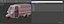 Classic Worn Three-Wheeler Auto Rickshaw Panel Van PBR