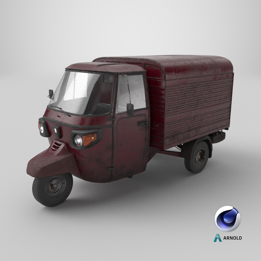 Classic Worn Three-Wheeler Auto Rickshaw Panel Van PBR 3D model https://p.turbosquid.com/ts-thumb/Jg/Dwi4pr/te/stemcell_cinema_4d_arnold_render/png/1790864330/1920x1080/fit_q87/a7d44184e25e83dbccc3086f0f03feb6f5ba671c/stemcell_cinema_4d_arnold_render.jpg