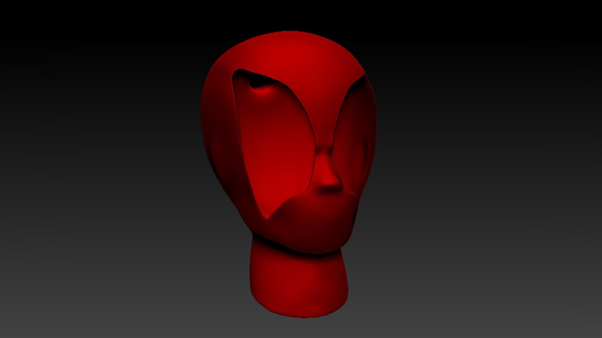 Deadpool Head Model - TurboSquid 2046753