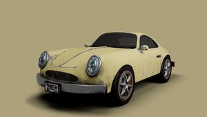 Automovil Deportivo Viejo 3D model