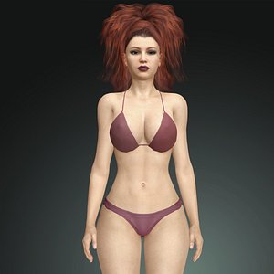 3D Realistic Female model