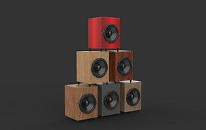 mini Speaker 3D model 3D