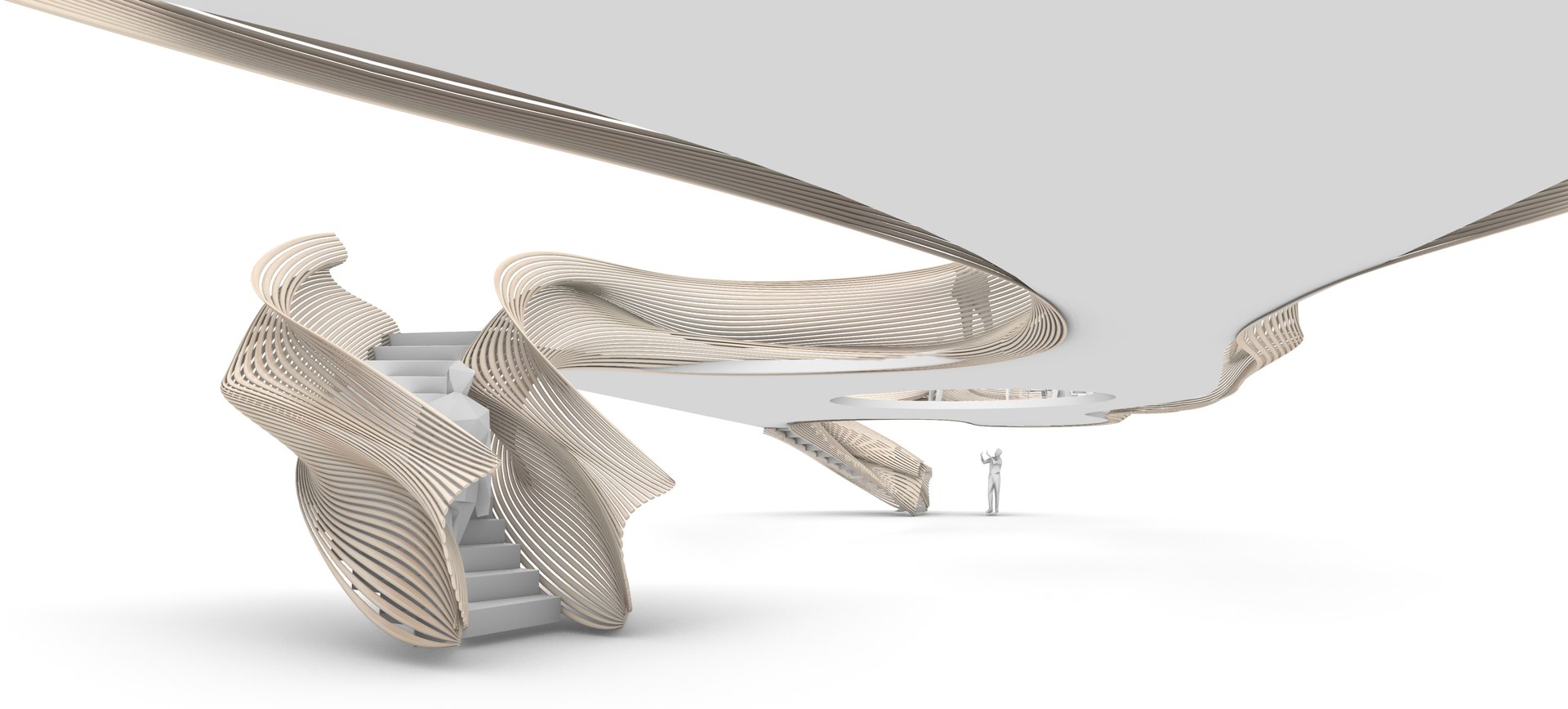 Parametric Stair 3D Model - TurboSquid 1817015