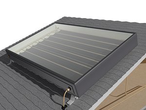 3d solar water heater