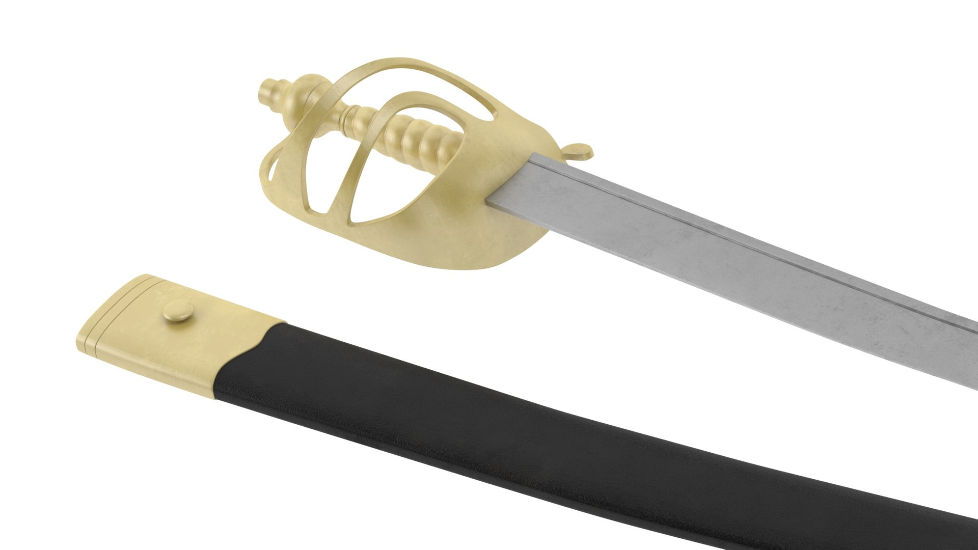 3D Cutlass Model - TurboSquid 1800364