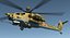 russian military helicopters copters 3D model