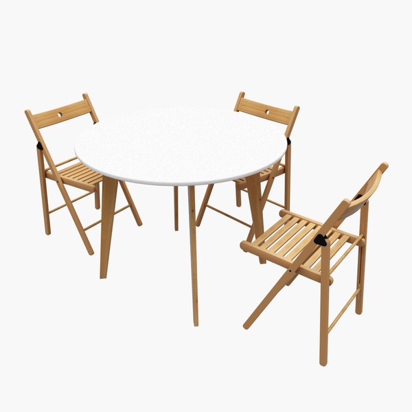 wooden kitchen table ikea 3d max