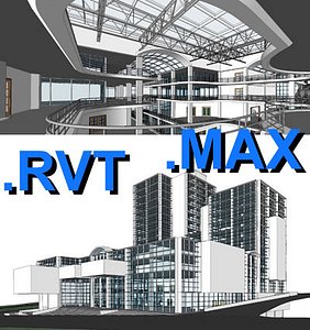 Revit multi purpose building 06 & max file