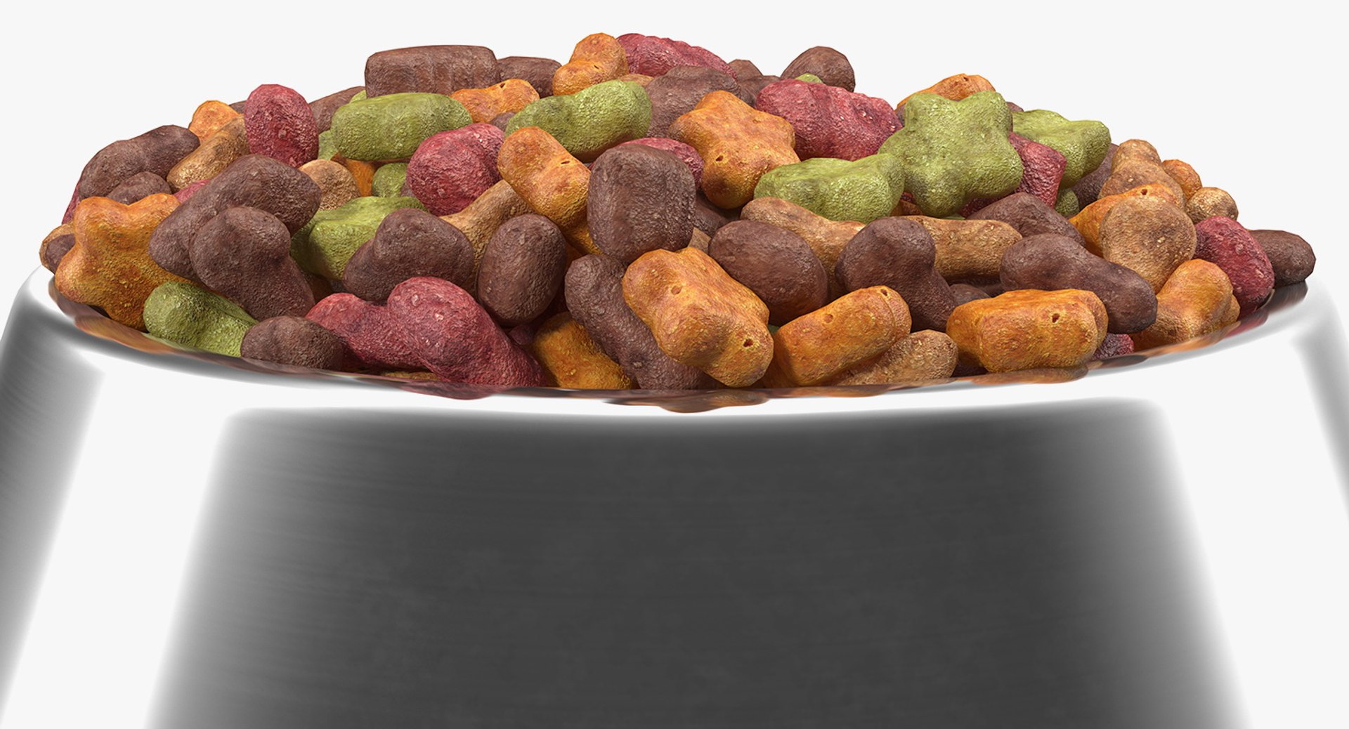 Dry Pet Food Stainless Steel 3D Model - TurboSquid 1426739