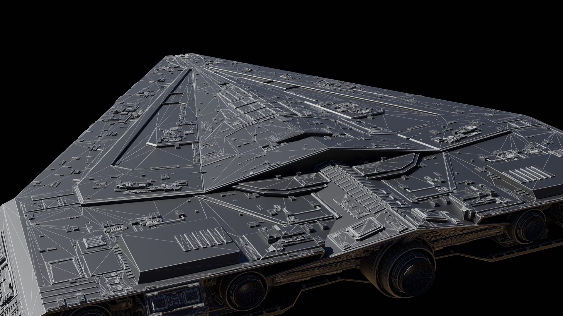 Star Wars Quasar Fire Class Cruiser Carrier 3d Model Turbosquid 2135493