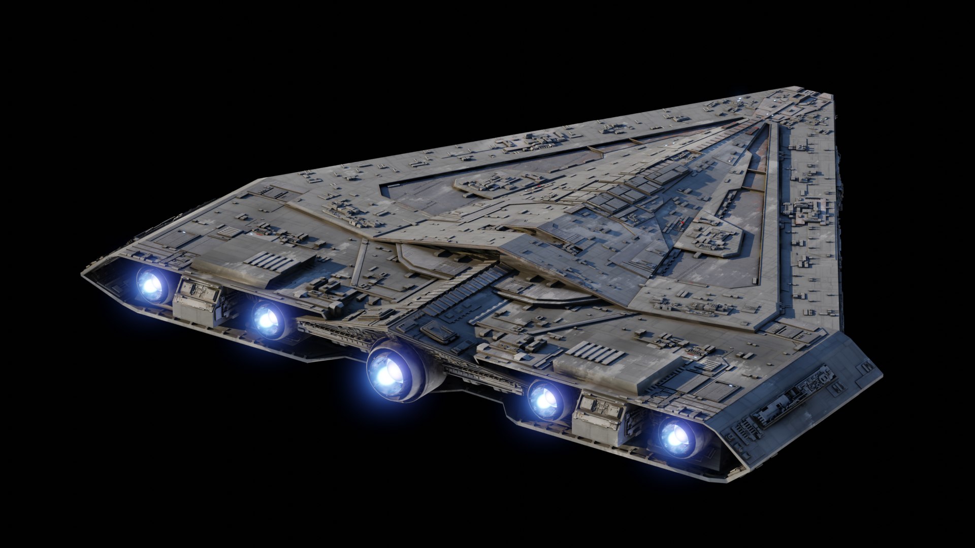 Star Wars Quasar Fire Class Cruiser Carrier 3D Model - TurboSquid 2135493